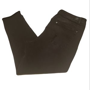 Democracy freedom ankle skimmer black size 16 jeans